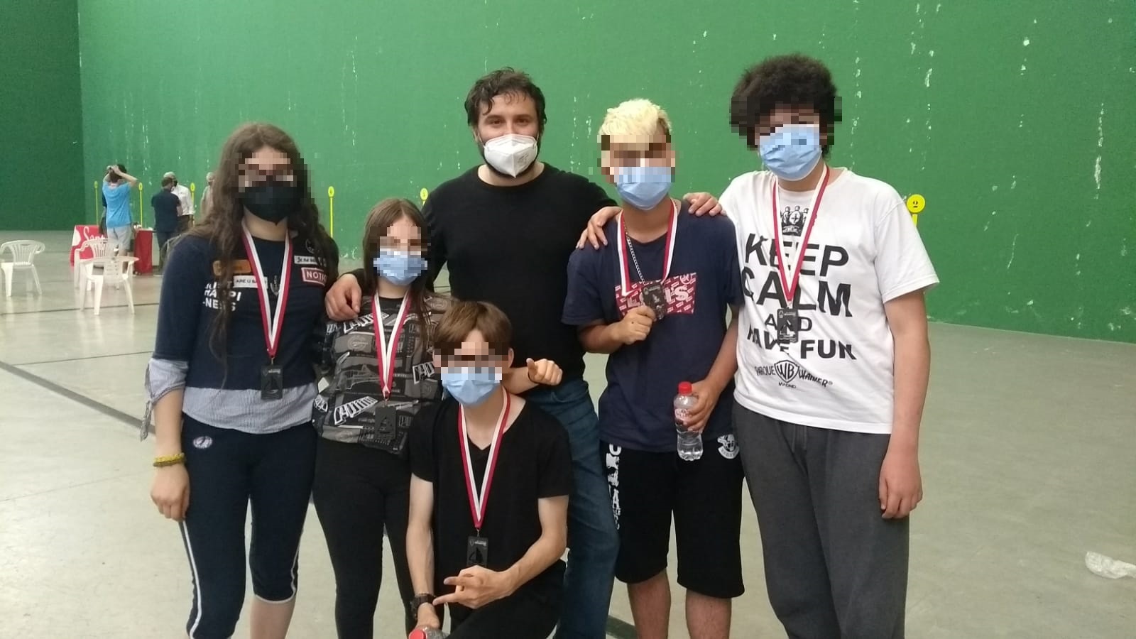 Jóvenes usuarios/as del CAEM “Valle de Cayón” participan en el «VII Torneo Ajedrez Escolar Semana Bansander»